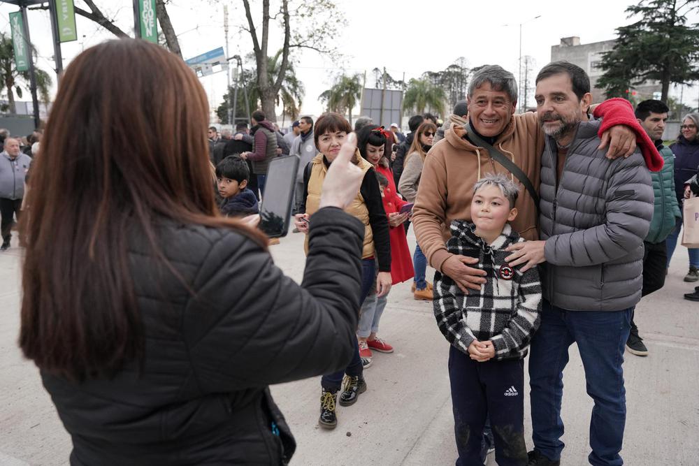 El intendente destacó la transformación de uno de los espacios de encuentro más importantes de la ciudad