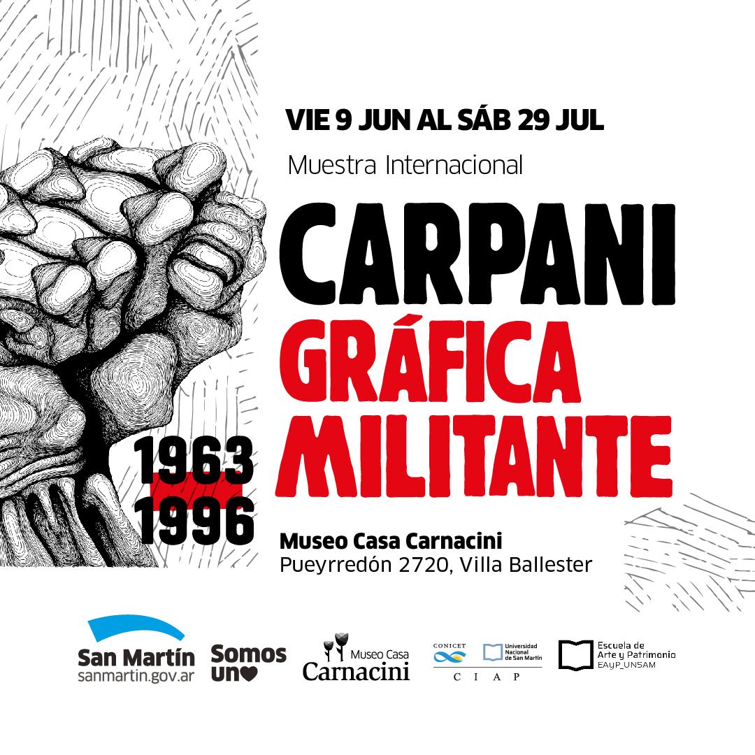 San Martín presenta una muestra inédita de Ricardo Carpani