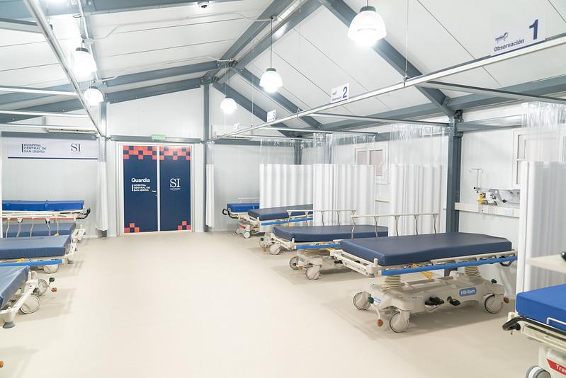 Nuevo sector de guardia Hospital Central