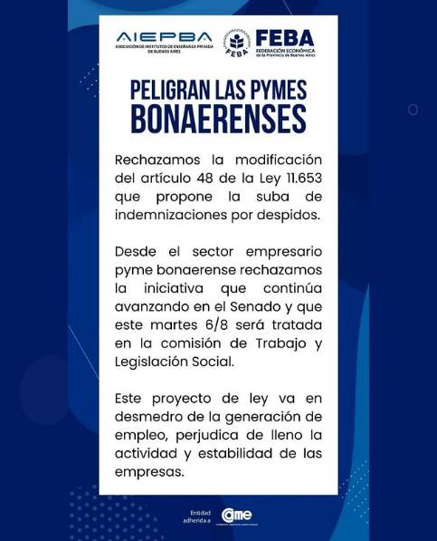Peligran las pymes - aiepba