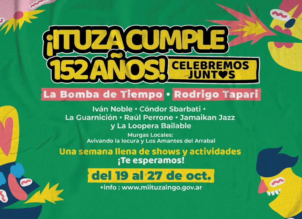 ITUZA CUMPLE 152  AÑOS