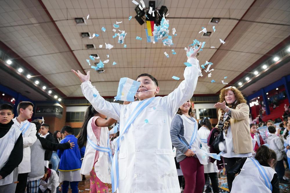 Estudiantes de cuarto grado vivieron una verdadera fiesta