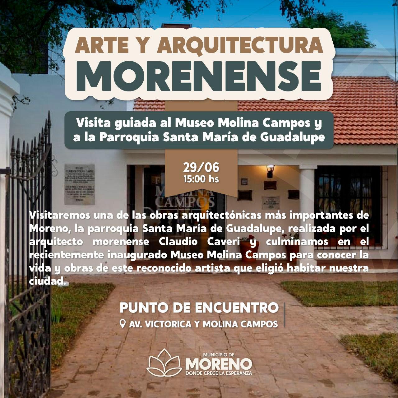ARTE Y ARQUITECTURA MORENENSE. FLYER