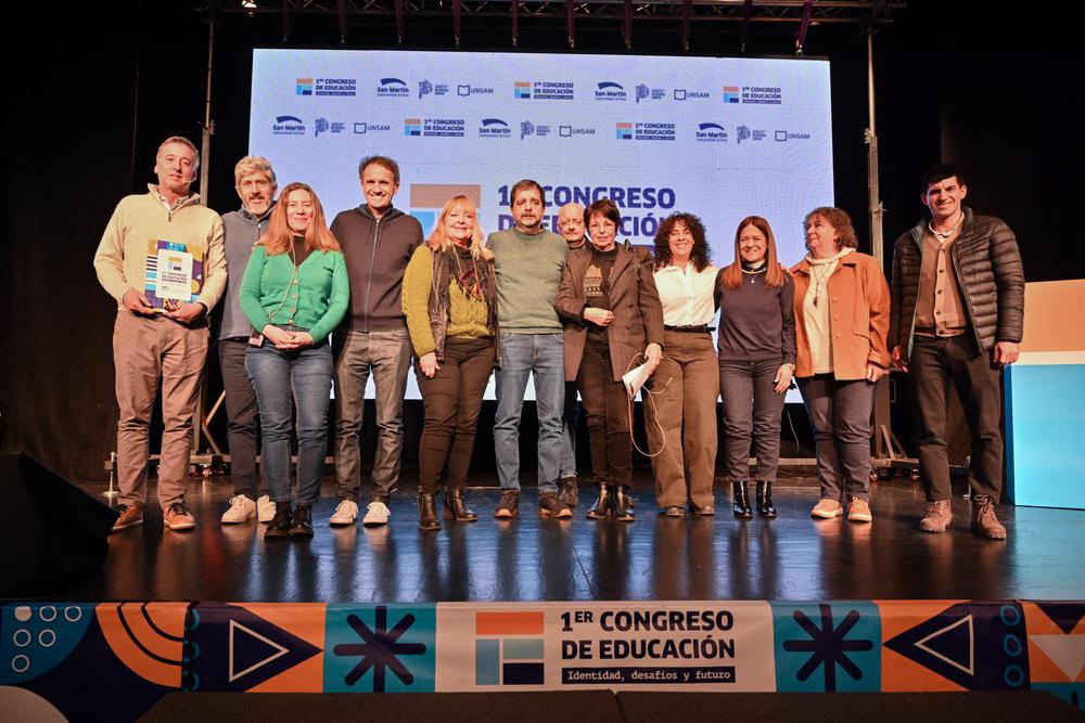 Gabriel Katopodis, Nancy Cappelloni, Marcela Ferri y Alejandro Tsolis acompañaron el cierre del evento
