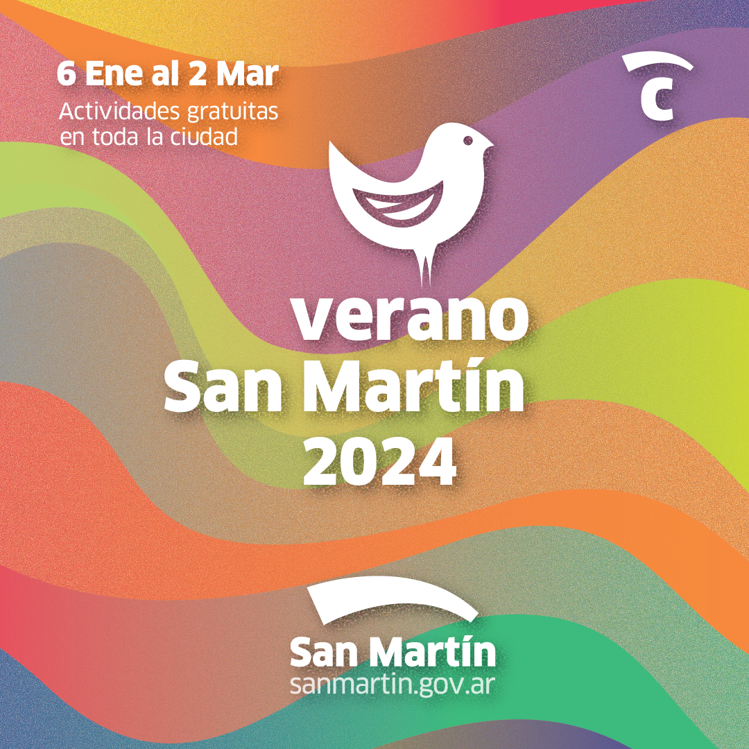 Se viene un nuevo ciclo de verano Viví Cultura en San Martín