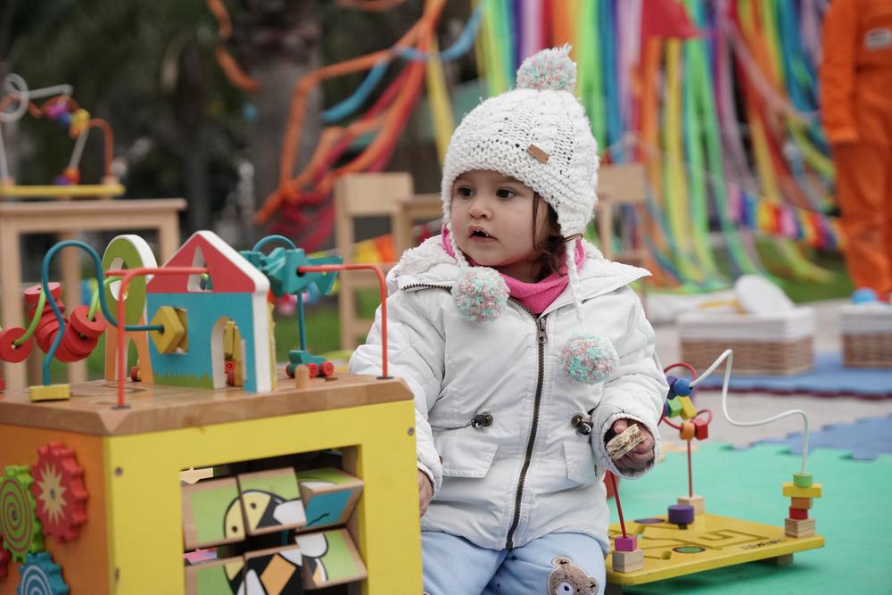 El programa lúdico San Martín Juega estuvo presente en el parque durante el fin de semana.