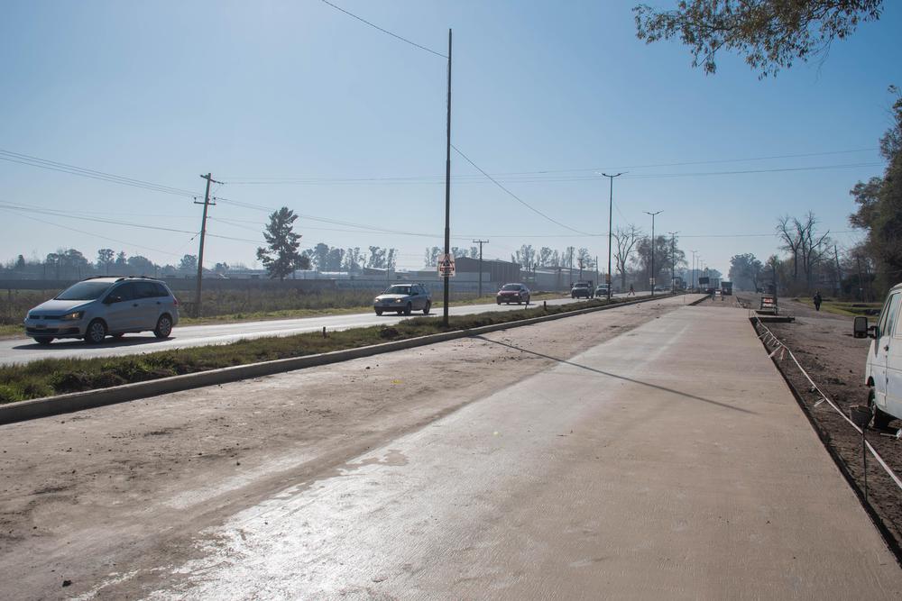 AVANCE OBRA EN LA RUTA 24-3