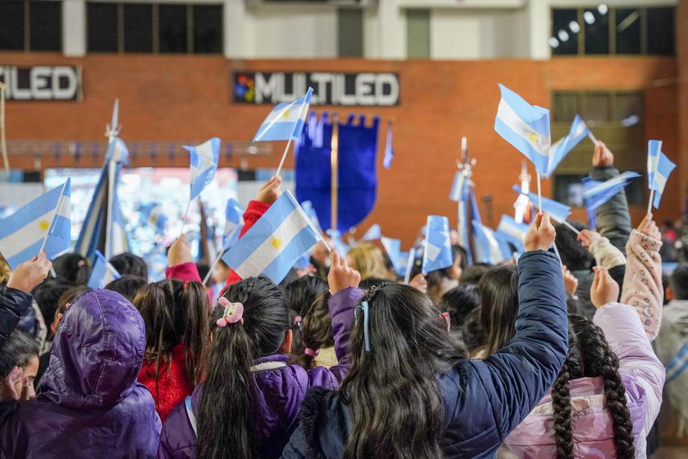 Asistieron estudiantes de primarias públicas, privadas y especiales de la ciudad