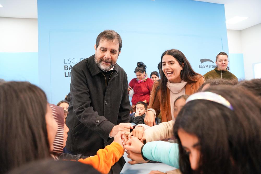 El intendente resaltó el trabajo realizado a través del Programa Haciendo Escuela