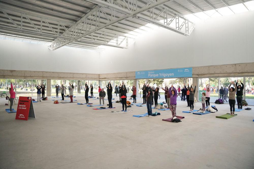 El nuevo Salón Multiespacio brindó actividades gratuitas durante el fin de semana