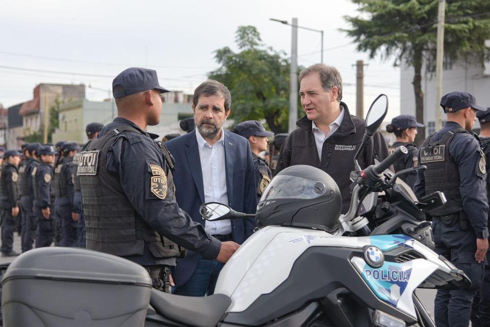 San Martín sumó 300 efectivos policiales y 18 vehículos para reforzar la seguridad.