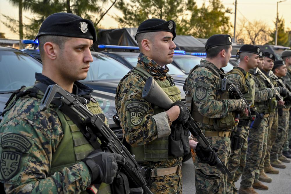 Participaron más de 100 agentes de la fuerza especial UTOI