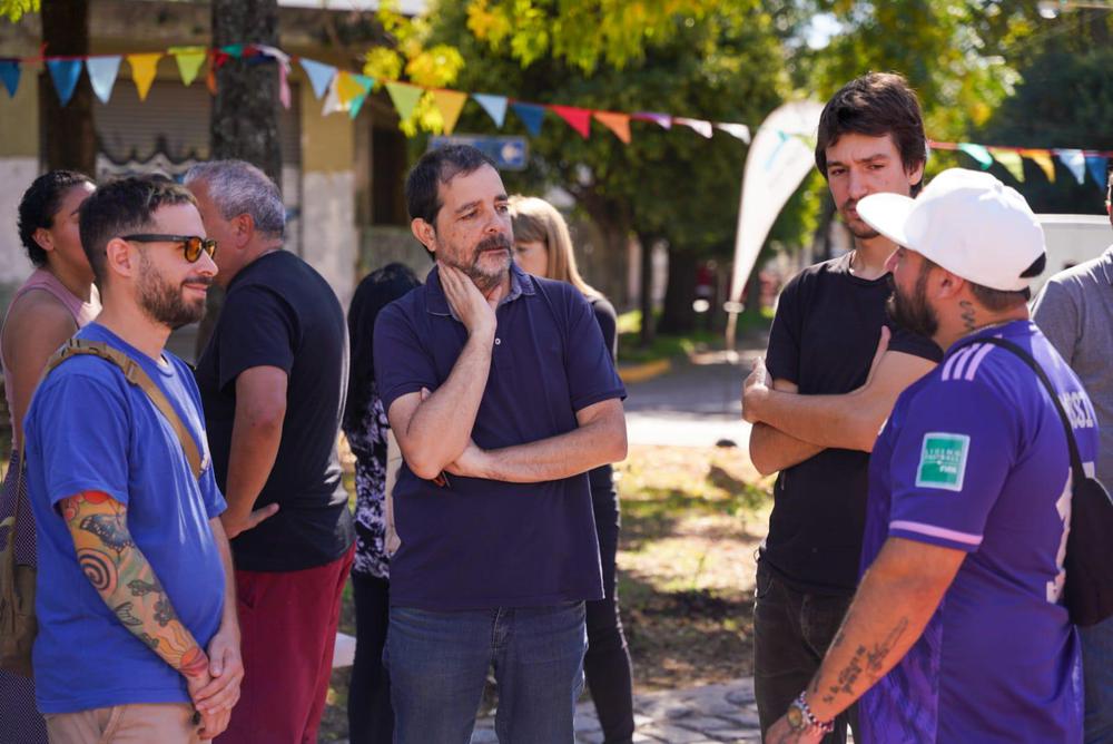 El Jefe Comunal destacó que desde el inicio de la gestión local con Katopodis, se pusieron en valor más de 50 plazas y parques