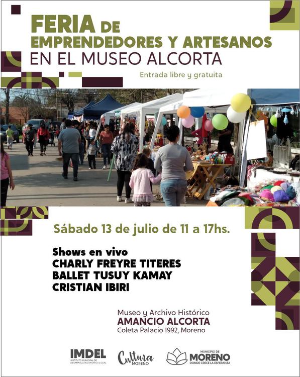 feria de emprendedores en museo alcorta