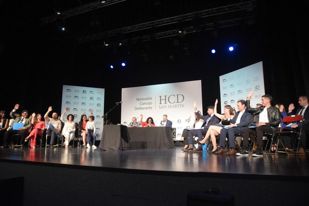 También se eligieron las nuevas autoridades del HCD