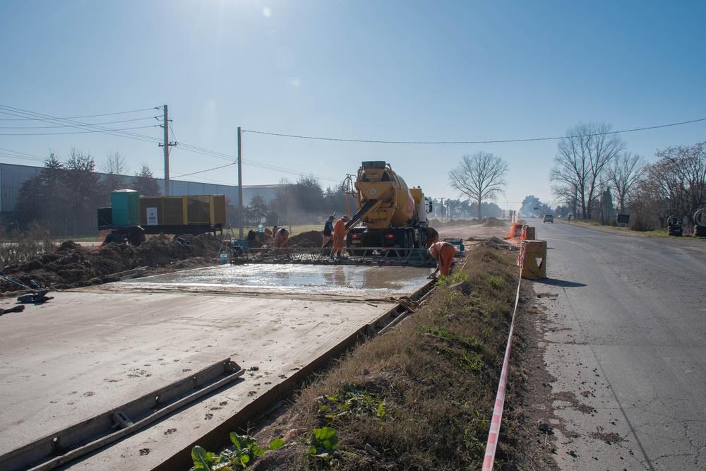 AVANCE OBRA EN LA RUTA 24-11