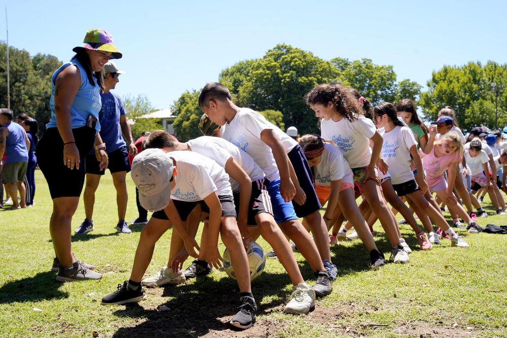 Hubo juegos, actividades recreativas, deportes y otras propuestas en todas las sedes