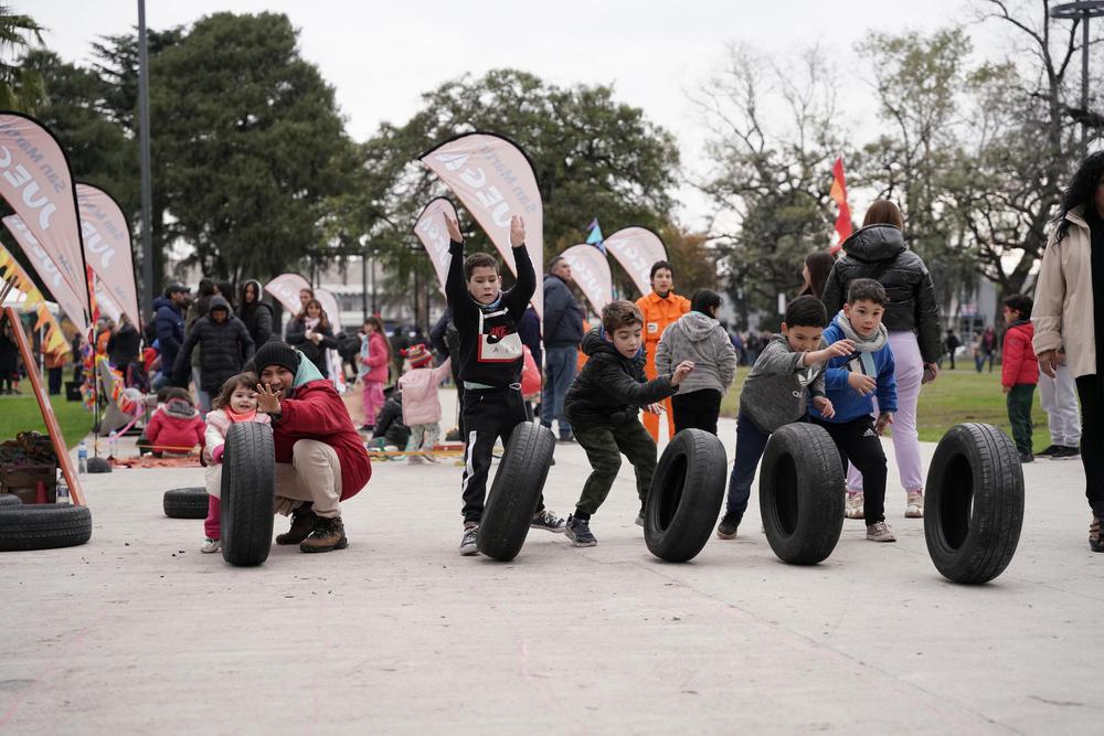 Los dos días hubo distintas actividades y propuestas para chicas y chicos.