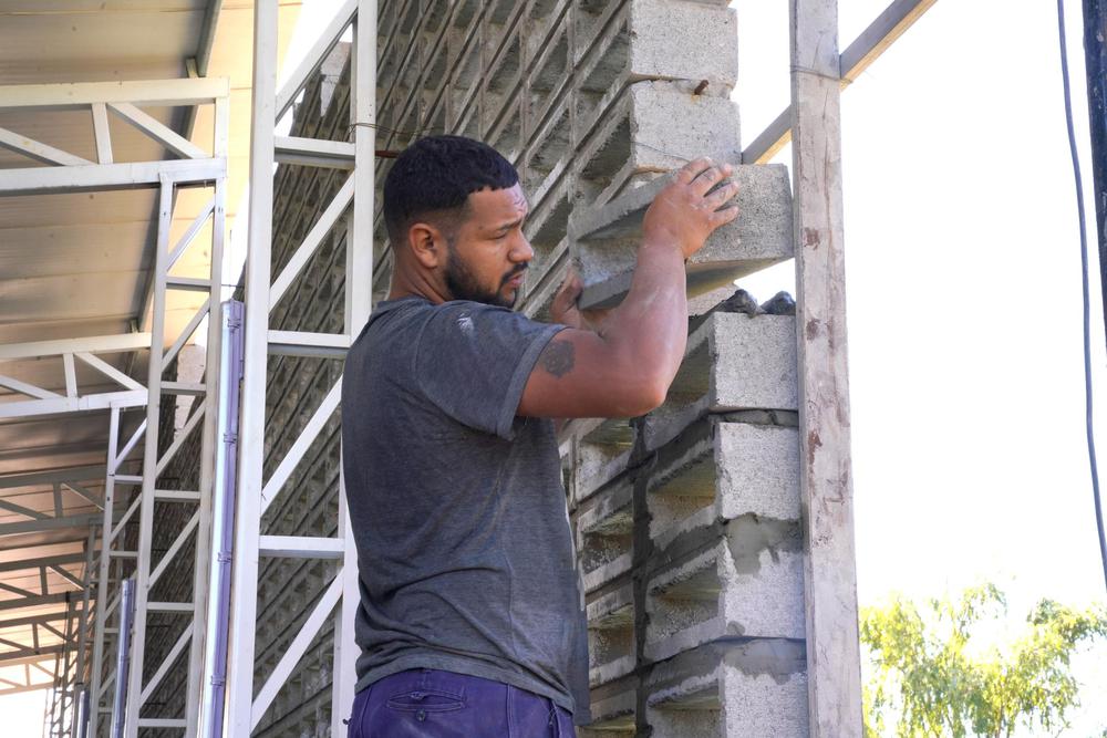 Avanzan las obras del nuevo Parque Escuela Independencia.